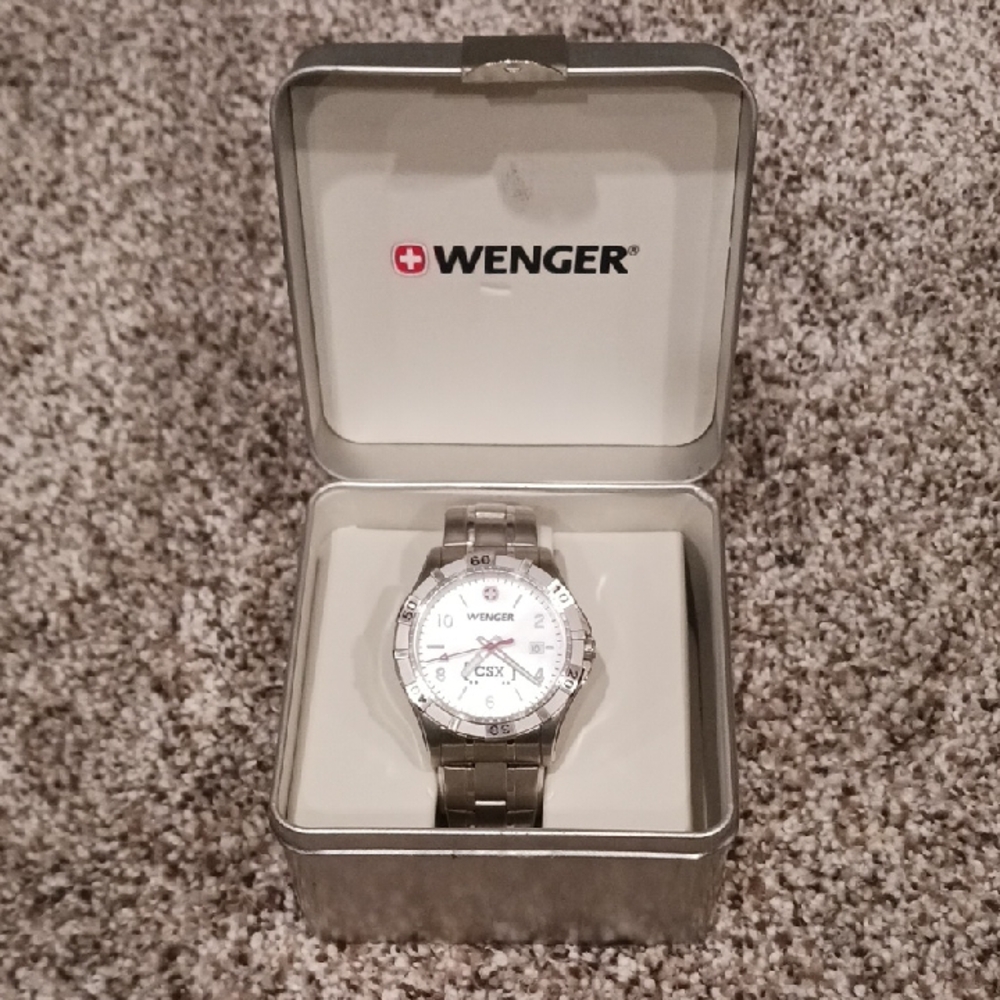 Wenger Silver Men's Watch
